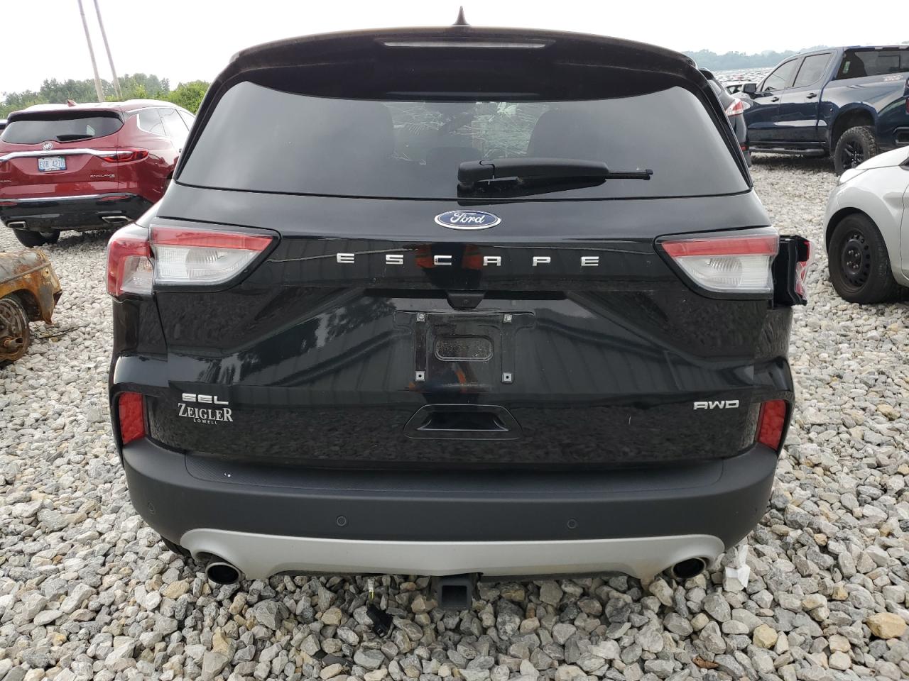 2022 Ford Escape Sel VIN: 1FMCU9H91NUA31228 Lot: 62815624