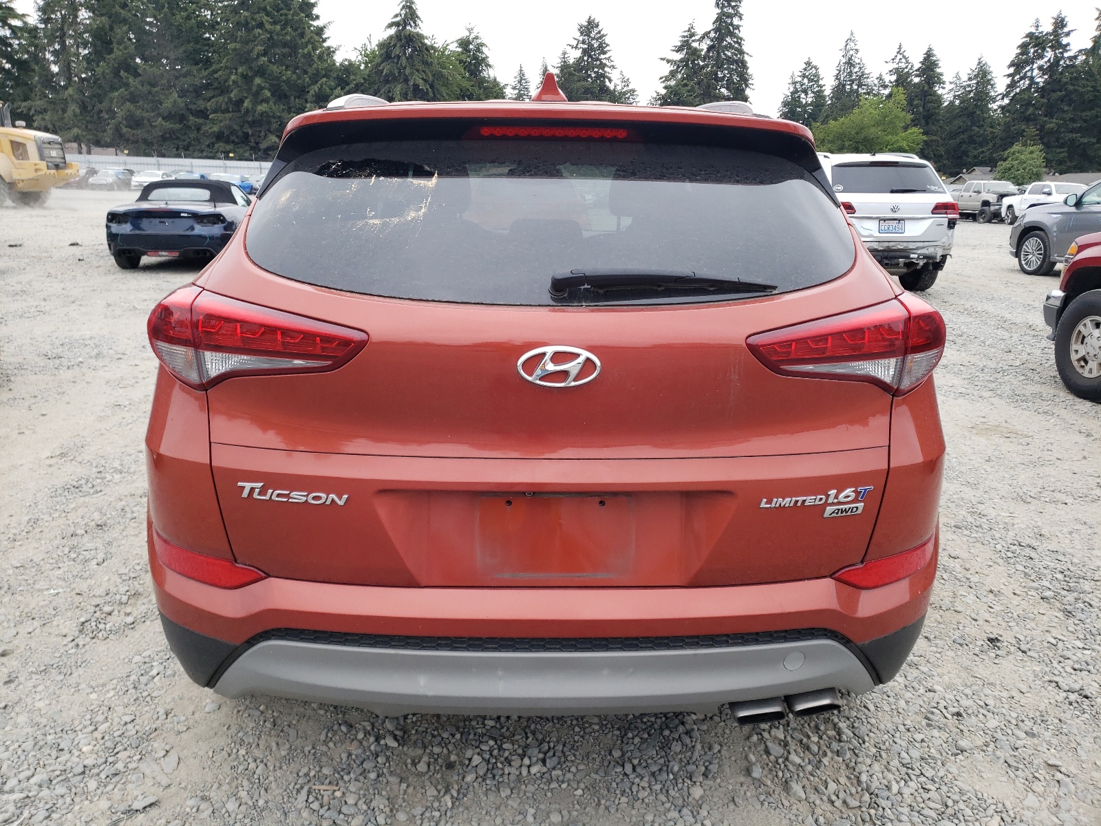 2017 Hyundai Tucson Limited vin: KM8J3CA26HU334952