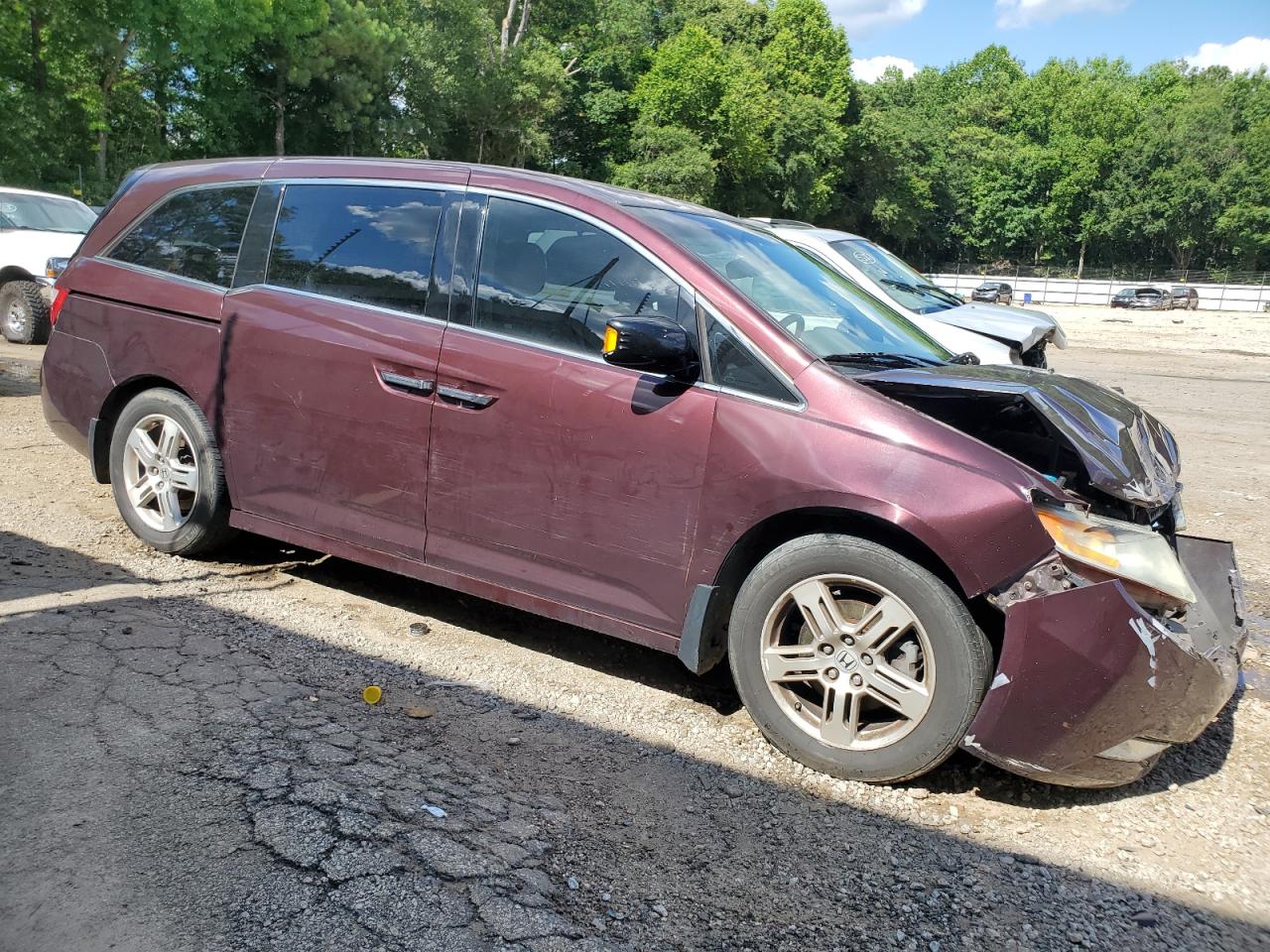 2011 Honda Odyssey Touring VIN: 5FNRL5H98BB046629 Lot: 62872374