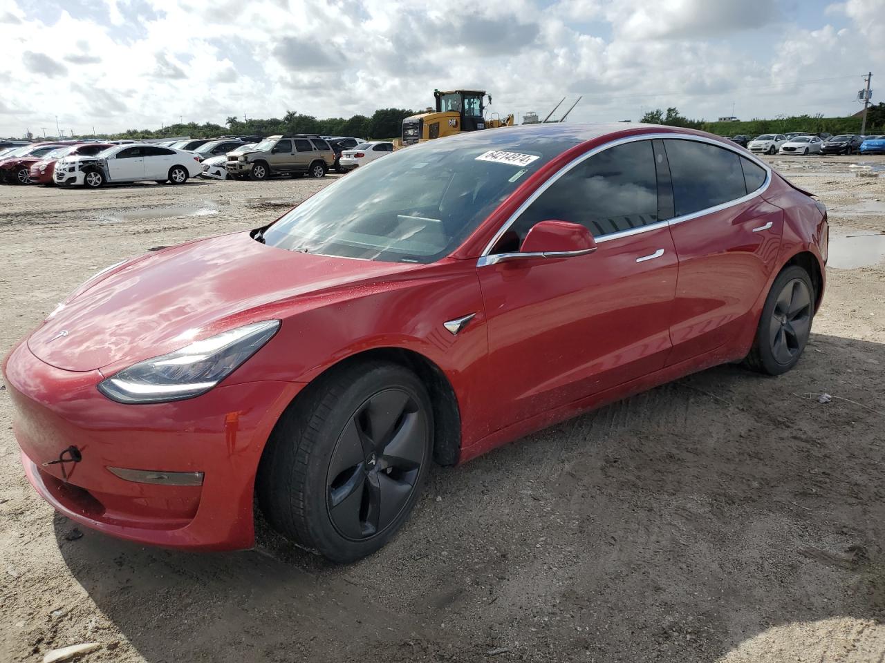 2018 Tesla Model 3 VIN: 5YJ3E1EA7JF044814 Lot: 64214974