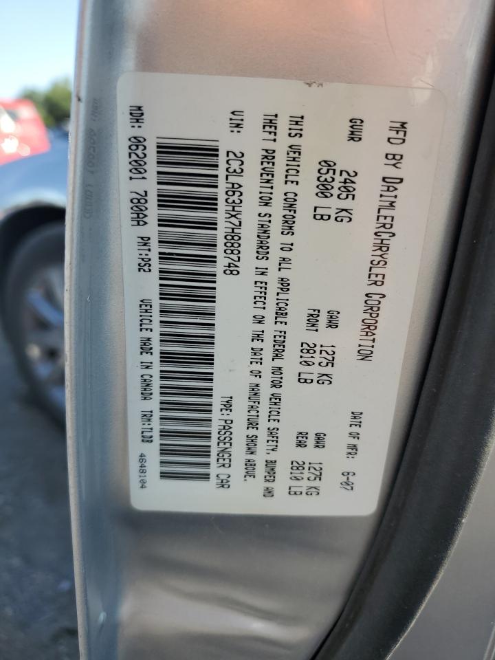 2007 Chrysler 300C VIN: 2C3LA63HX7H888748 Lot: 63194074