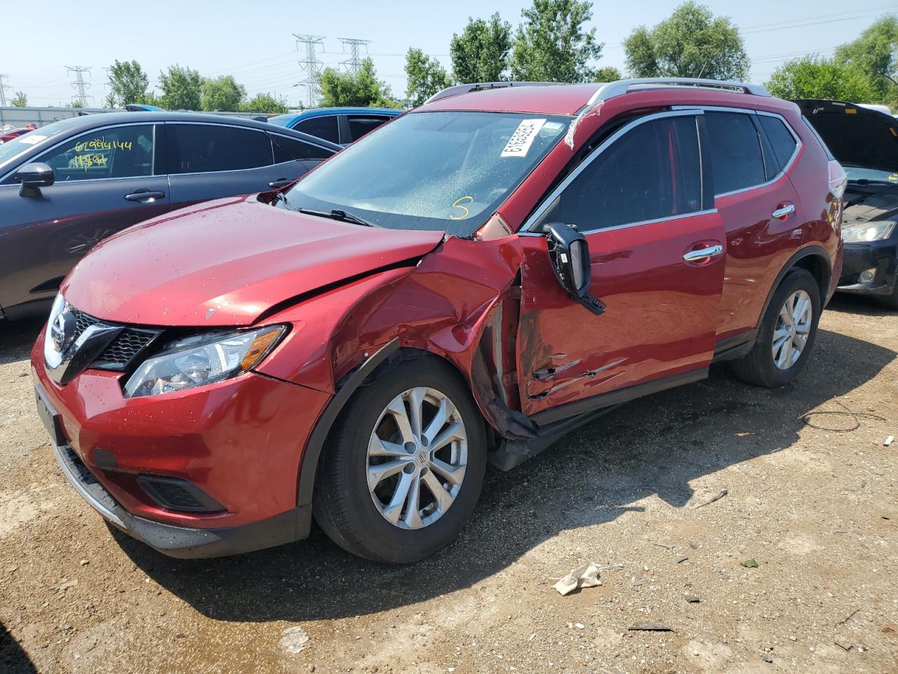 KNMAT2MV1GP726741 2016 NISSAN ROGUE - Image 1