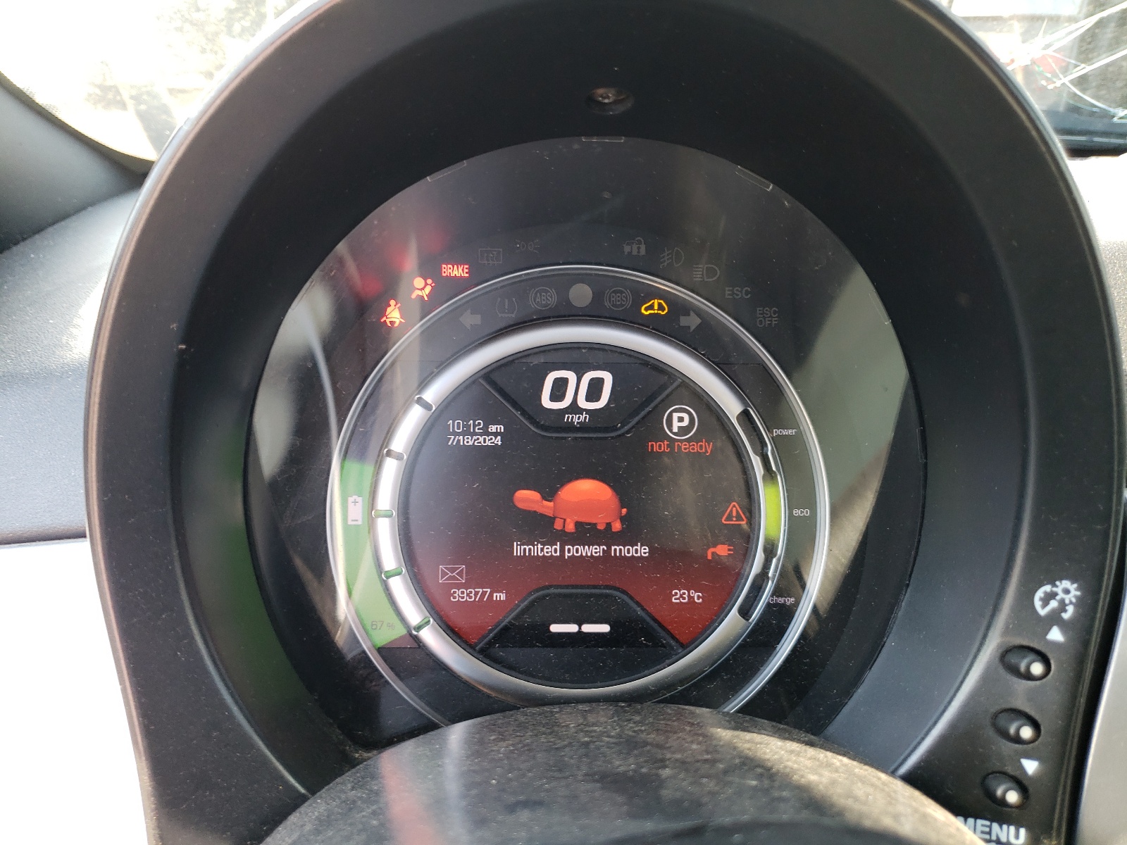 3C3CFFGE2JT374957 2018 Fiat 500 Electric