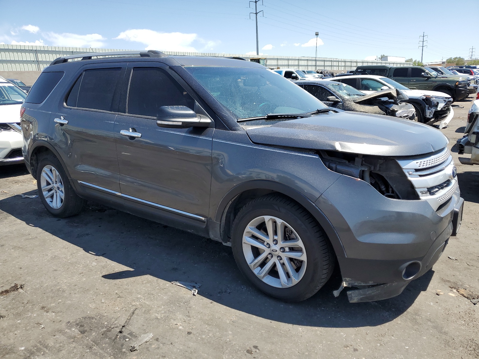 1FM5K7D83FGA69351 2015 Ford Explorer Xlt