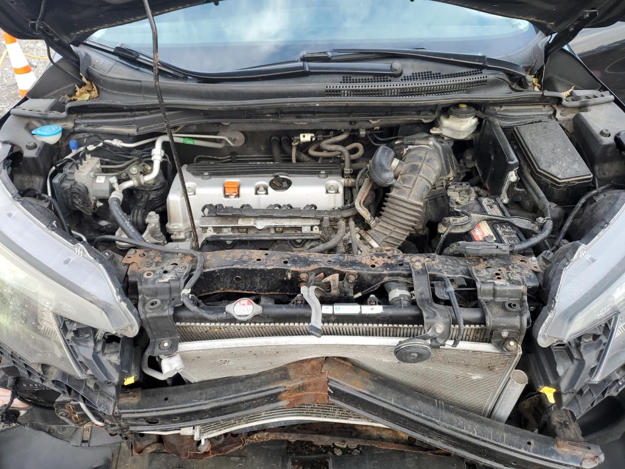 2014 Honda Cr-V Lx VIN: 2HKRM4H38EH727267 Lot: 63403714