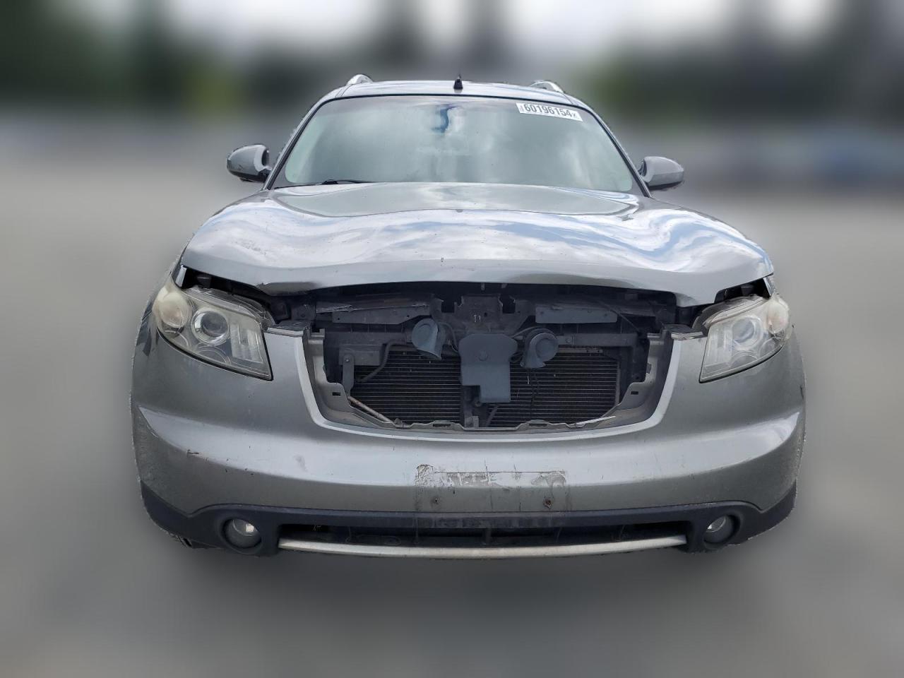 2007 Infiniti Fx35 VIN: JNRAS08W97X202263 Lot: 60196154