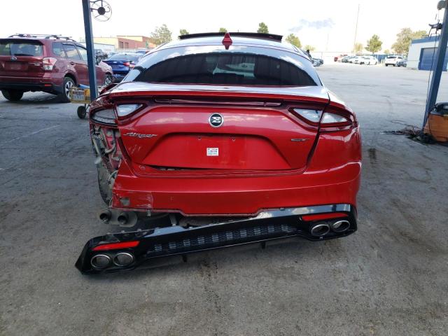  KIA STINGER 2018 Красный