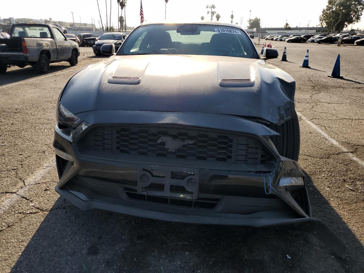 2021 Ford Mustang VIN: 1FA6P8TH2M5114280 Lot: 61019874