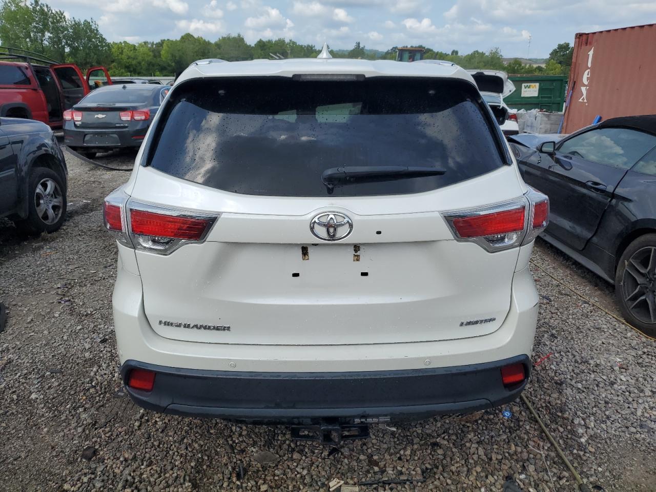 2016 Toyota Highlander Limited VIN: 5TDYKRFH3GS138766 Lot: 65277414