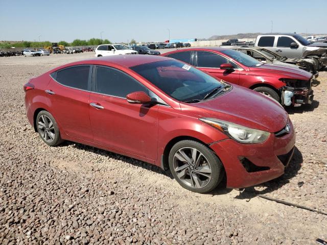  HYUNDAI ELANTRA 2014 Burgundy