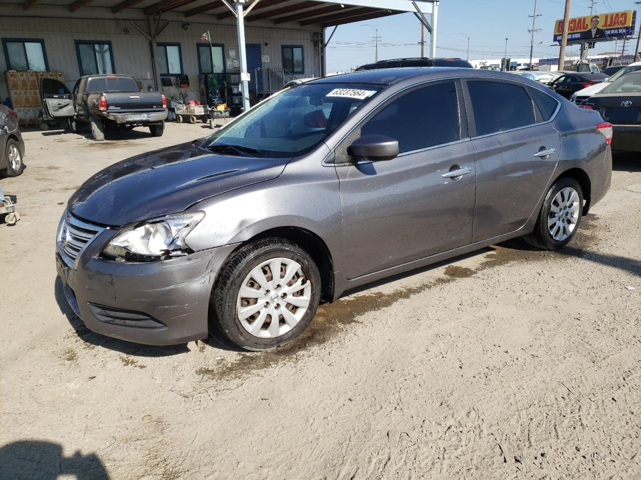 2015 Nissan Sentra S vin: 3N1AB7AP7FY322574