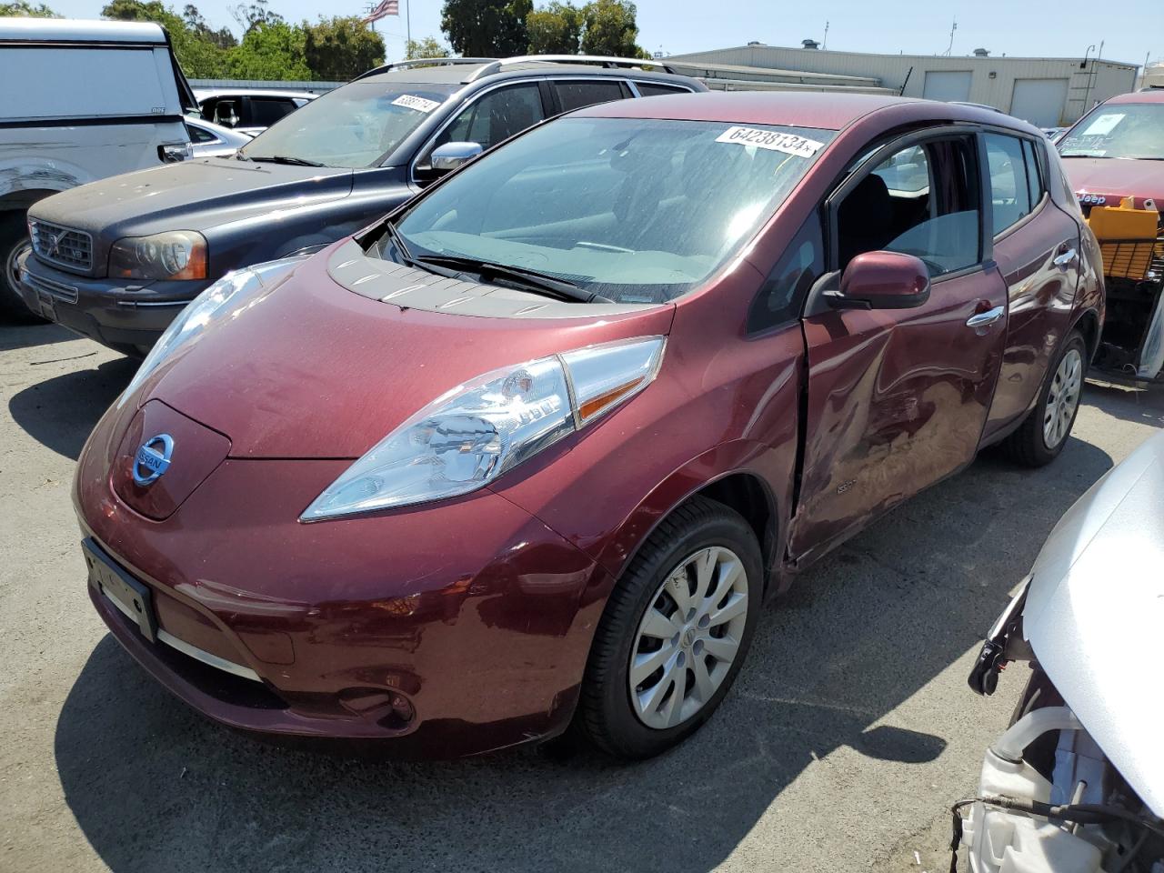 2017 Nissan Leaf S VIN: 1N4BZ0CP4HC311700 Lot: 64238134