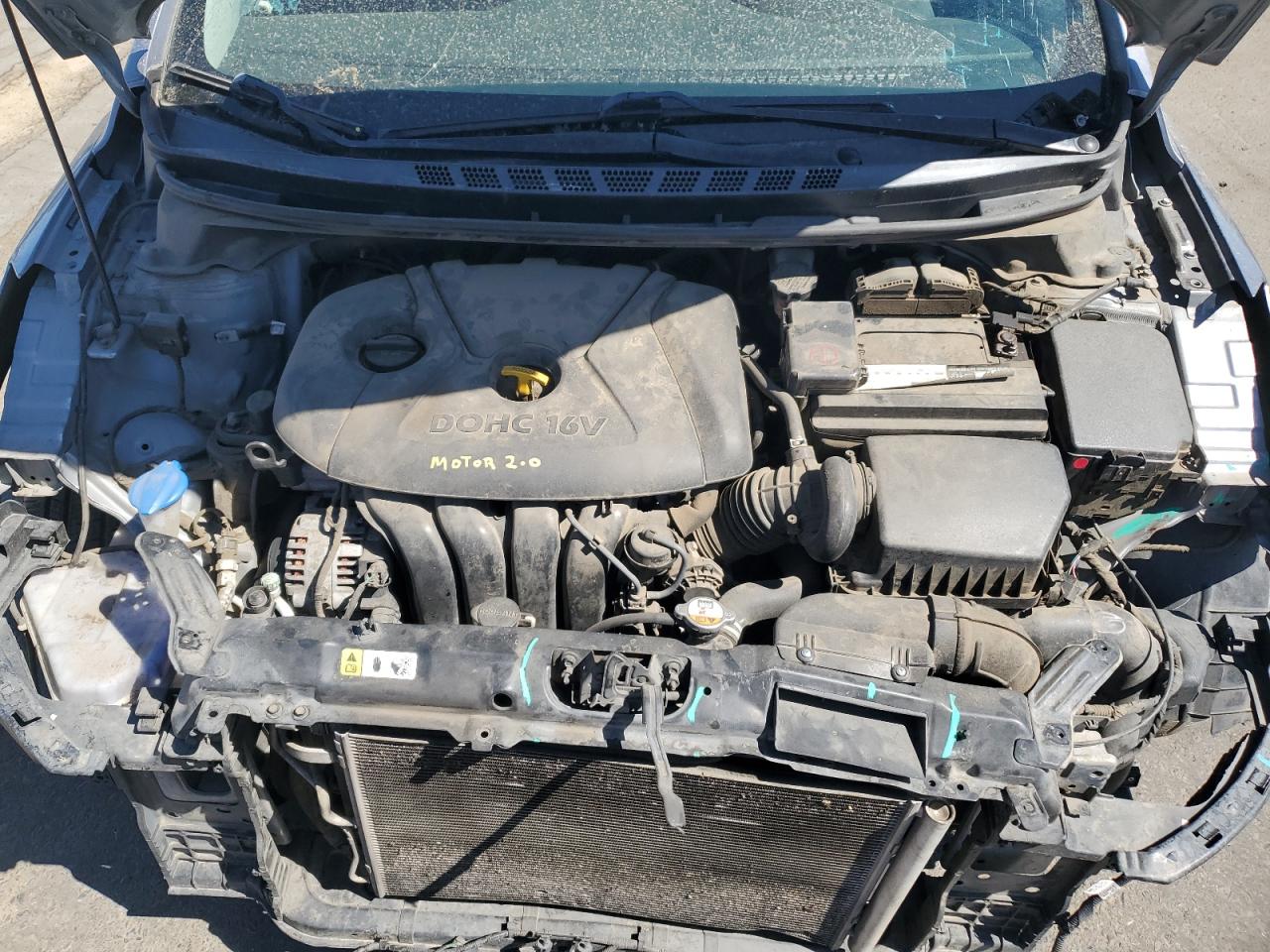 2016 Hyundai Elantra Se VIN: 5NPDH4AE9GH770366 Lot: 64548704