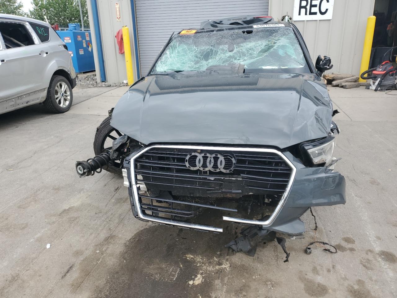 2018 Audi A3 Premium VIN: WAUB8GFF1J1061713 Lot: 64676384