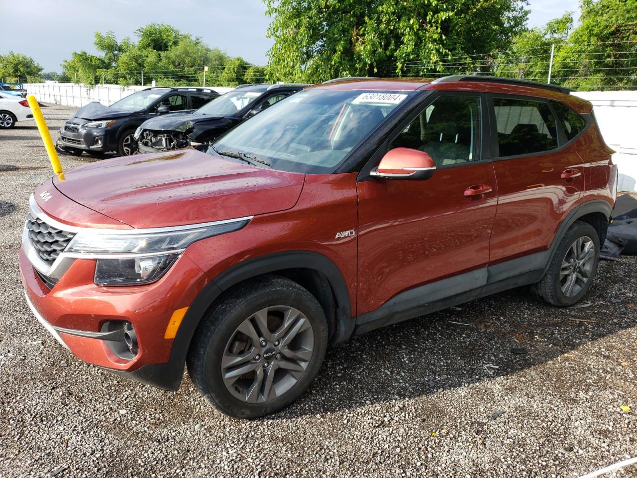 2022 Kia Seltos Lx VIN: KNDEPCAA8N7272921 Lot: 63018004