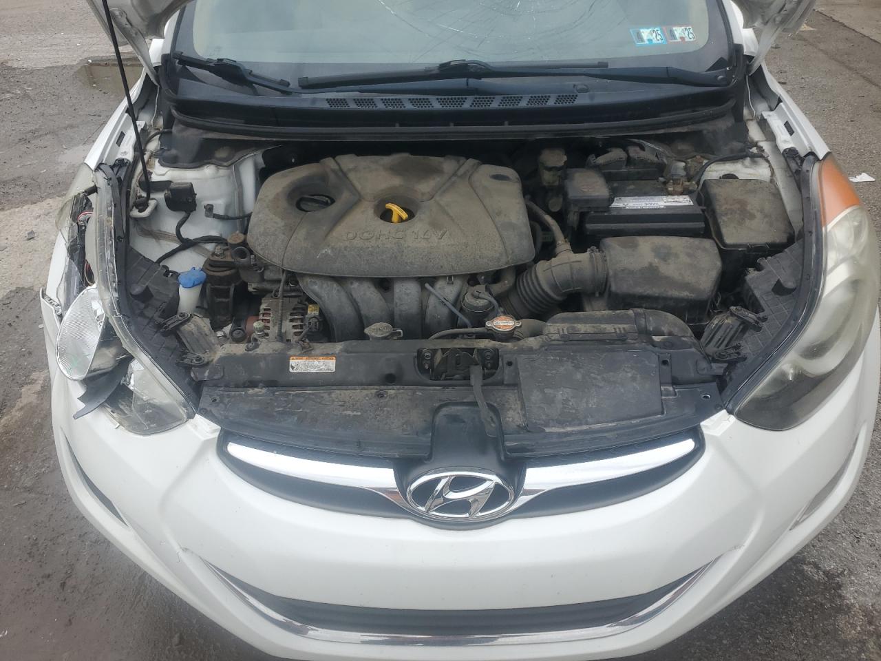 2012 Hyundai Elantra Gls VIN: 5NPDH4AE5CH067714 Lot: 61763494