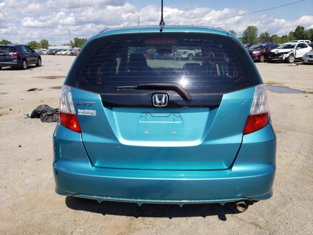 Хэтчбеки HONDA FIT 2013 Бирюзовый