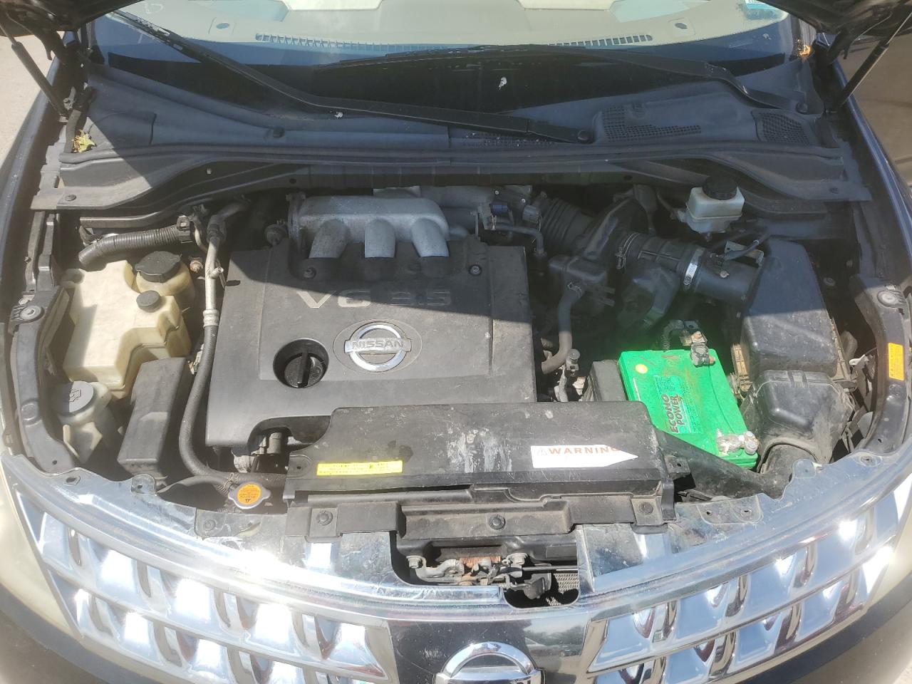 2006 Nissan Murano Sl VIN: JN8AZ08W66W543513 Lot: 62276064