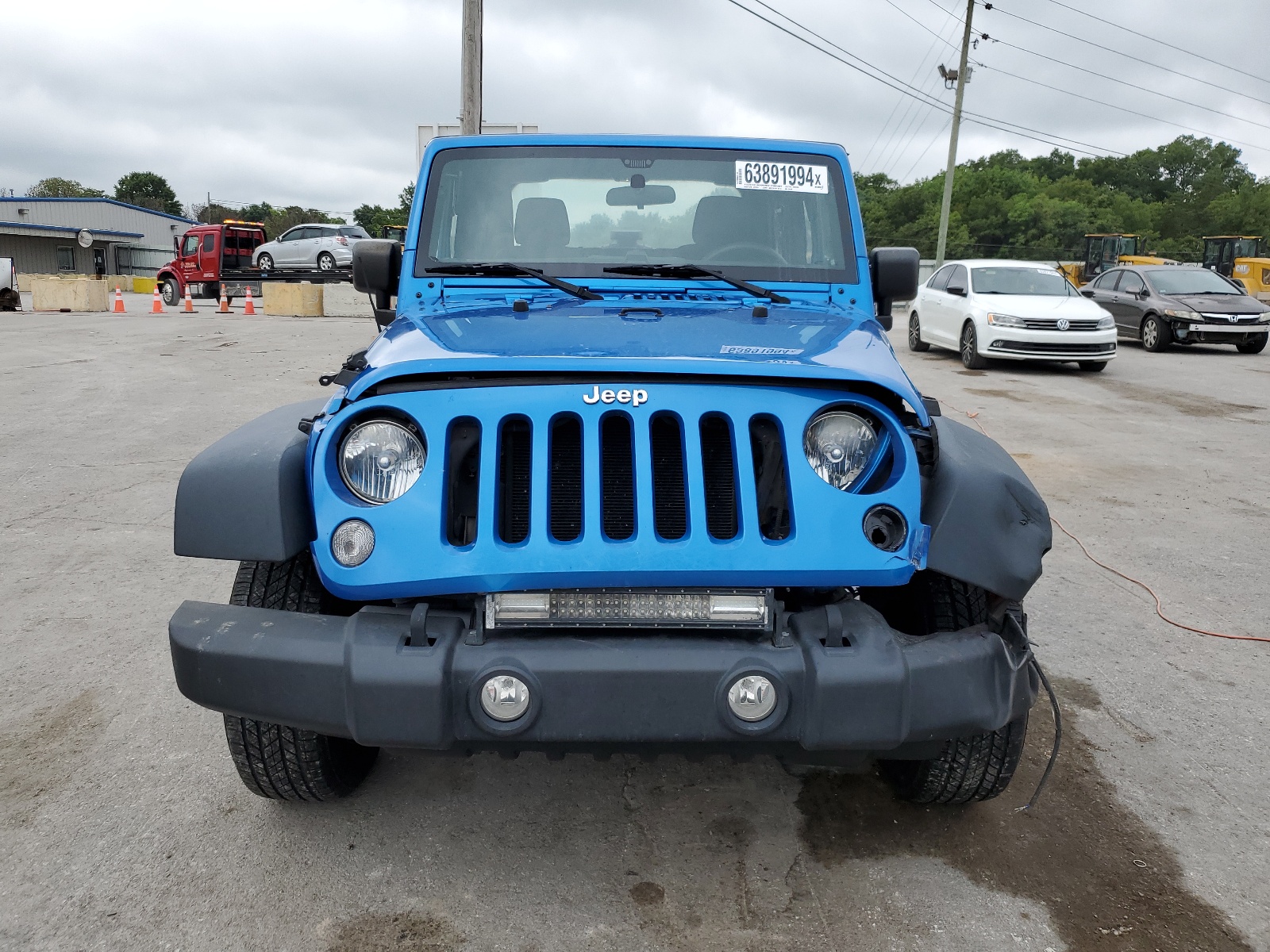 1C4AJWAG1FL516388 2015 Jeep Wrangler Sport