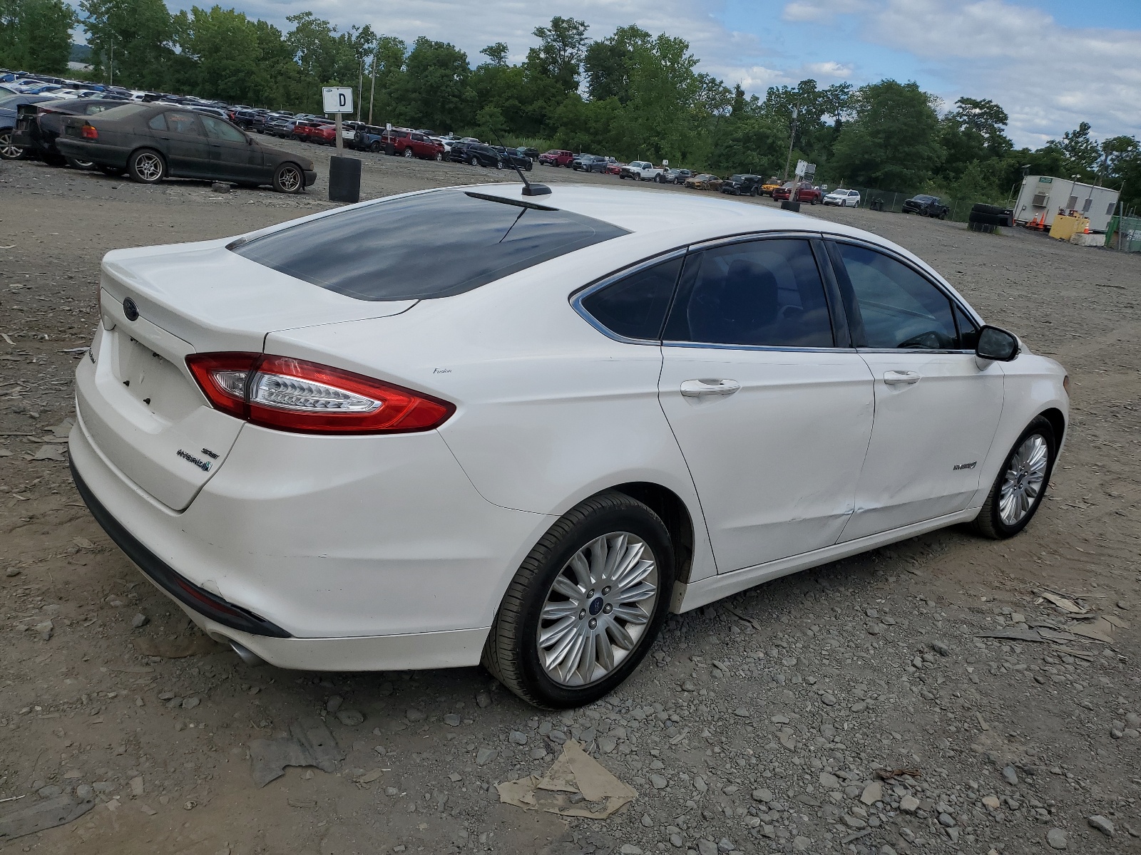 2013 Ford Fusion Se Hybrid vin: 3FA6P0LU4DR198453