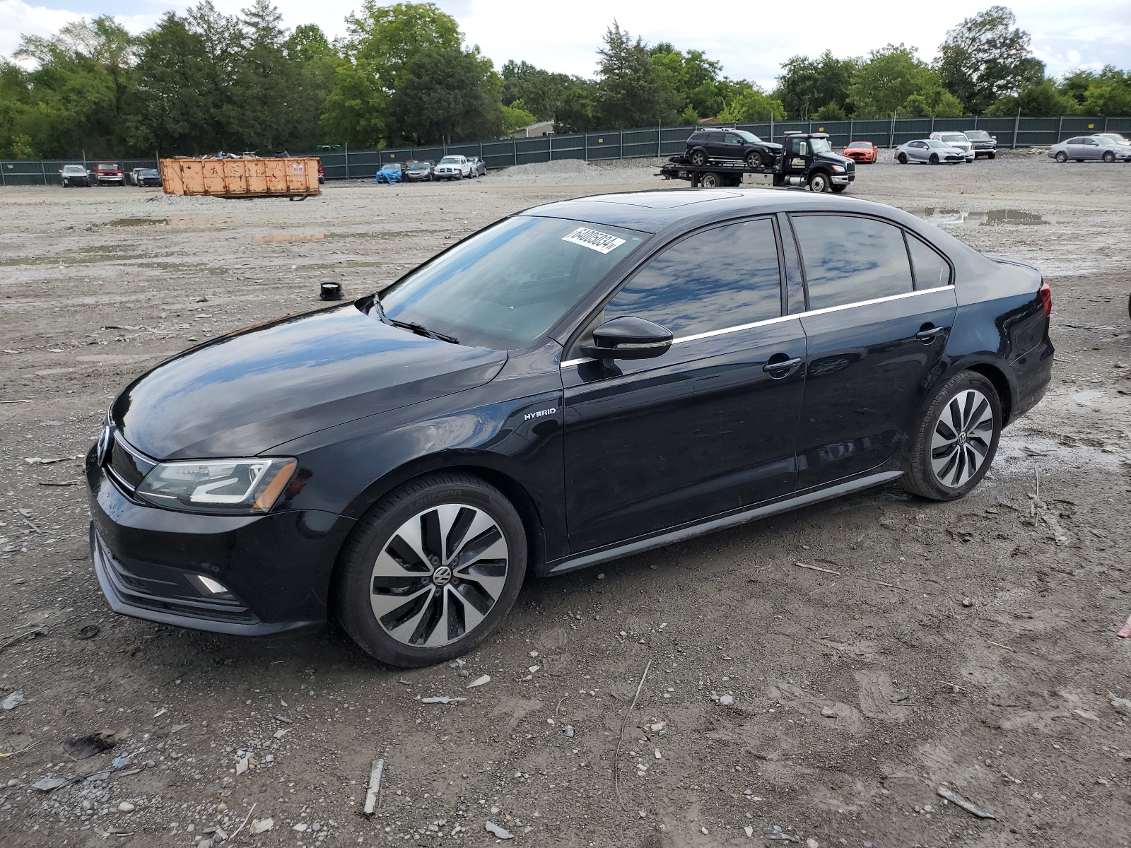 2015 Volkswagen Jetta Hybrid vin: 3VW637AJ9FM422031