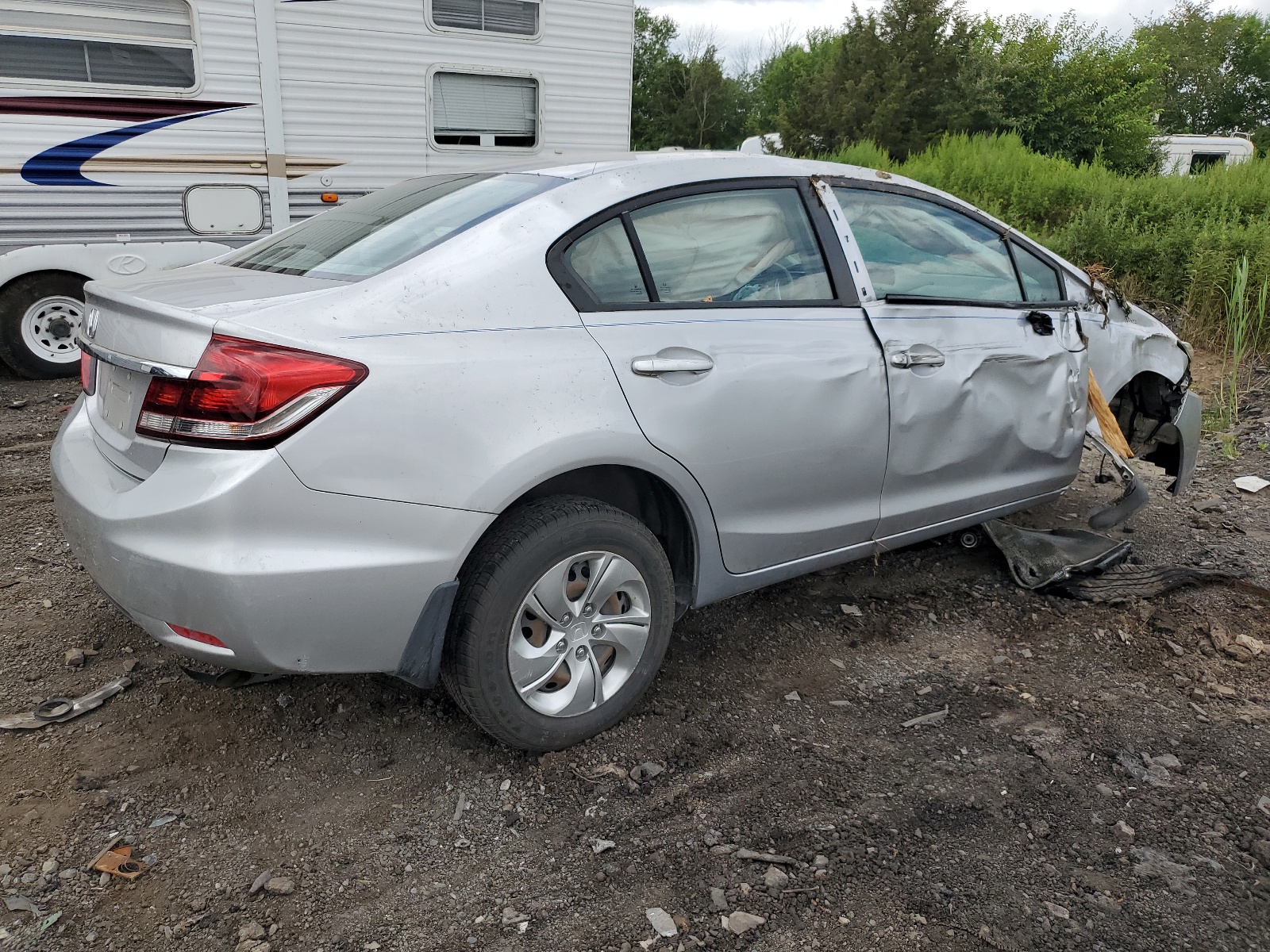 2015 Honda Civic Lx vin: 19XFB2F54FE200785