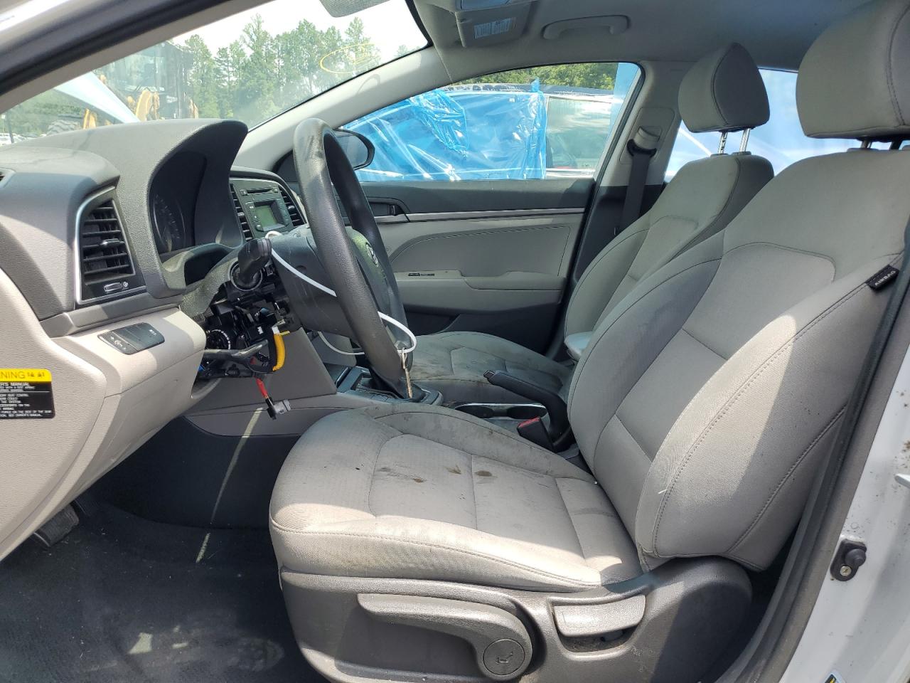 2017 Hyundai Elantra Se VIN: KMHD74LFXHU121817 Lot: 61438124