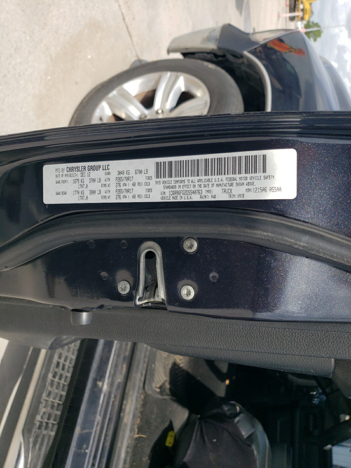 1C6RR6FG2DS540763 2013 Ram 1500 St