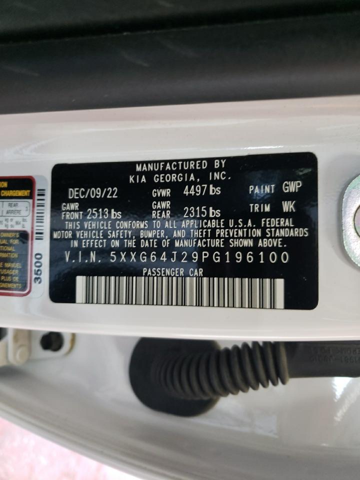 2023 Kia K5 Gt Line VIN: 5XXG64J29PG196100 Lot: 64583694