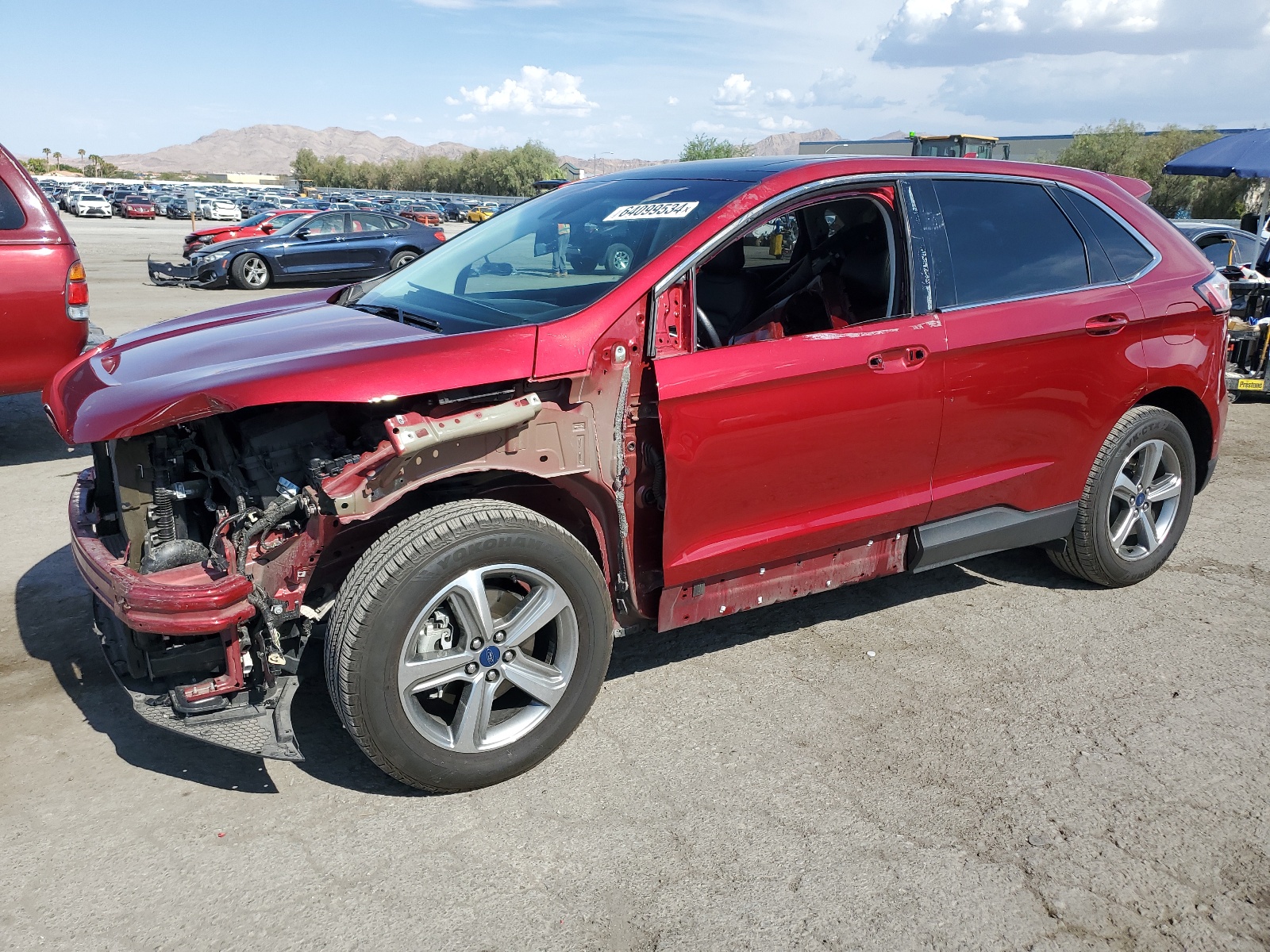 2019 Ford Edge Sel vin: 2FMPK3J96KBB76541