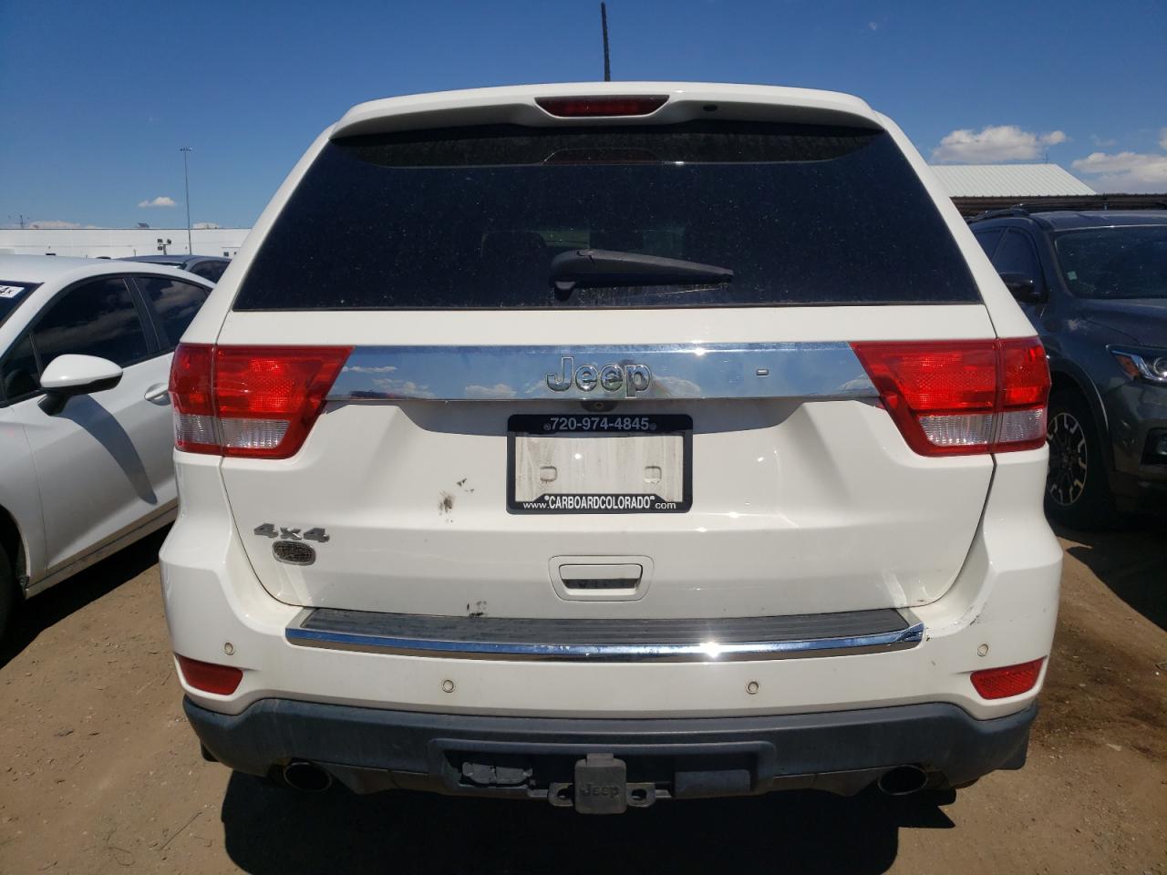 2012 Jeep Grand Cherokee Overland VIN: 1C4RJFCT0CC287517 Lot: 61761664