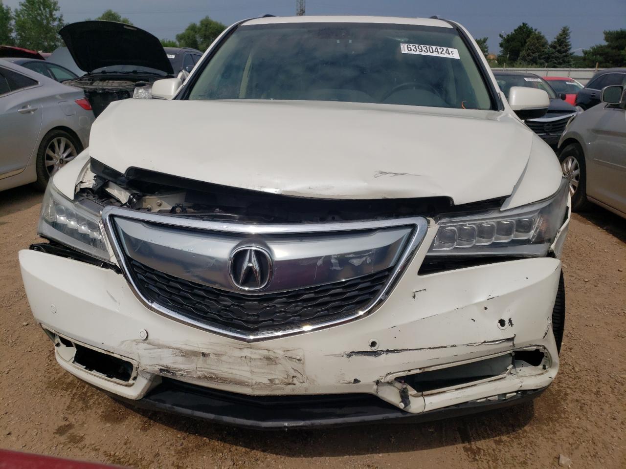 5FRYD4H81EB044069 2014 Acura Mdx Advance