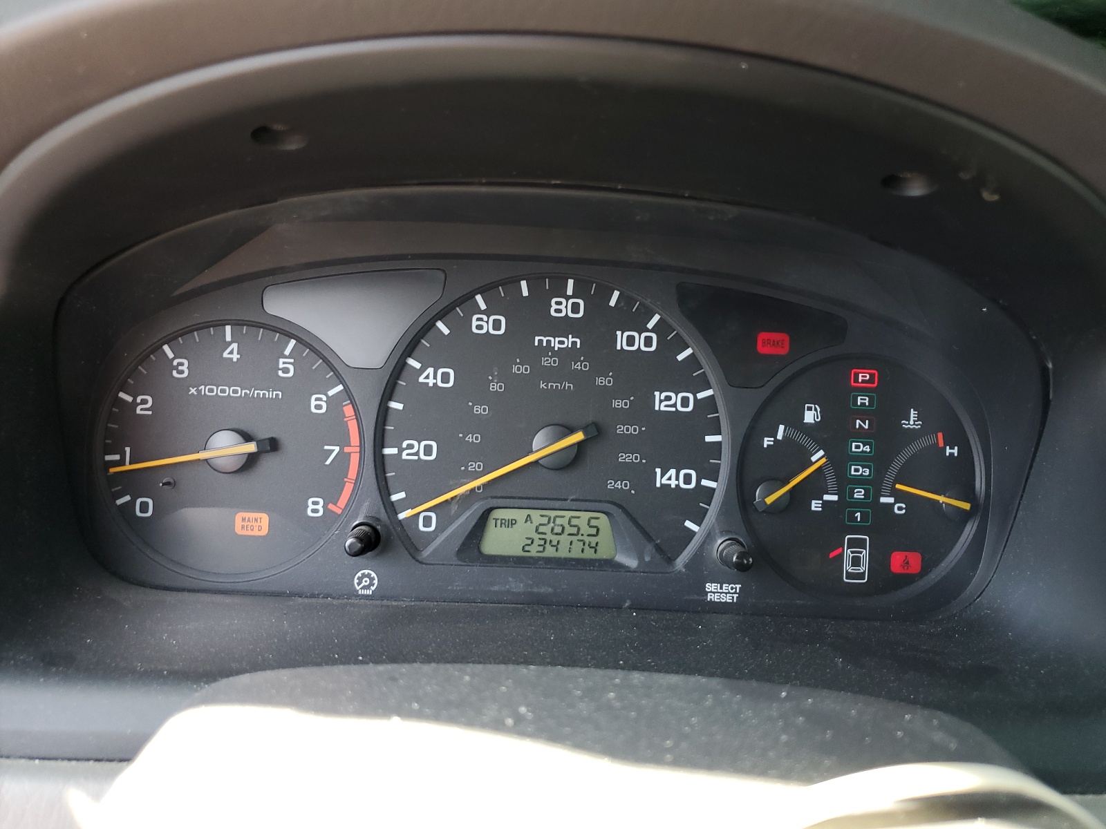 1HGCG1659YA090564 2000 Honda Accord Ex