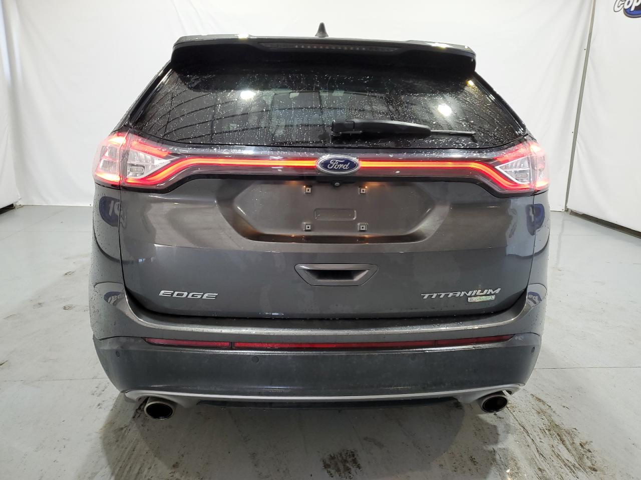 2018 Ford Edge Titanium VIN: 2FMPK3K93JBB43574 Lot: 64651594