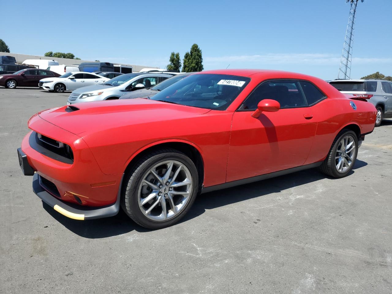 2022 Dodge Challenger Gt VIN: 2C3CDZKG7NH160741 Lot: 64278004