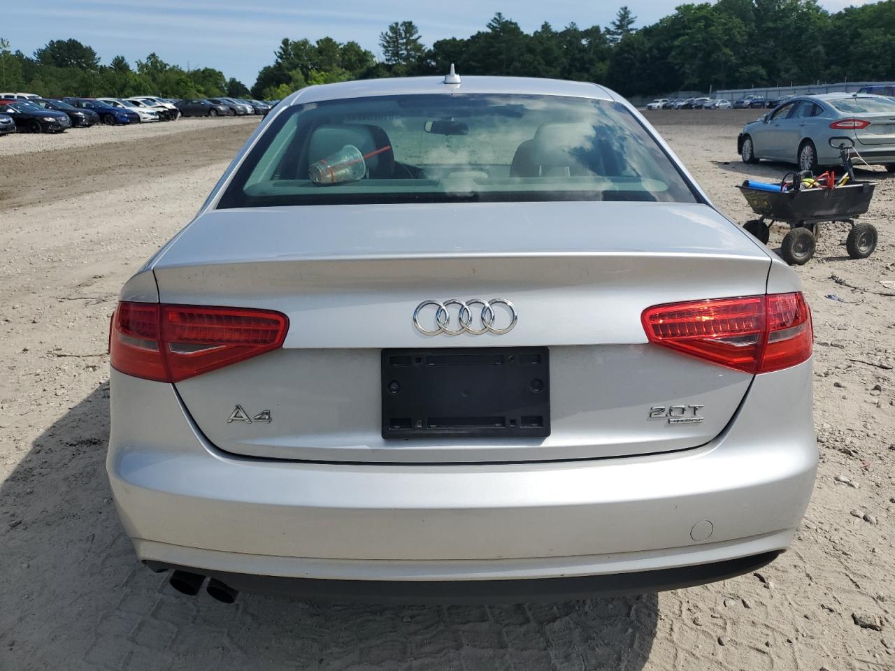 2013 Audi A4 Premium VIN: WAUBFAFL2DN011599 Lot: 61023424