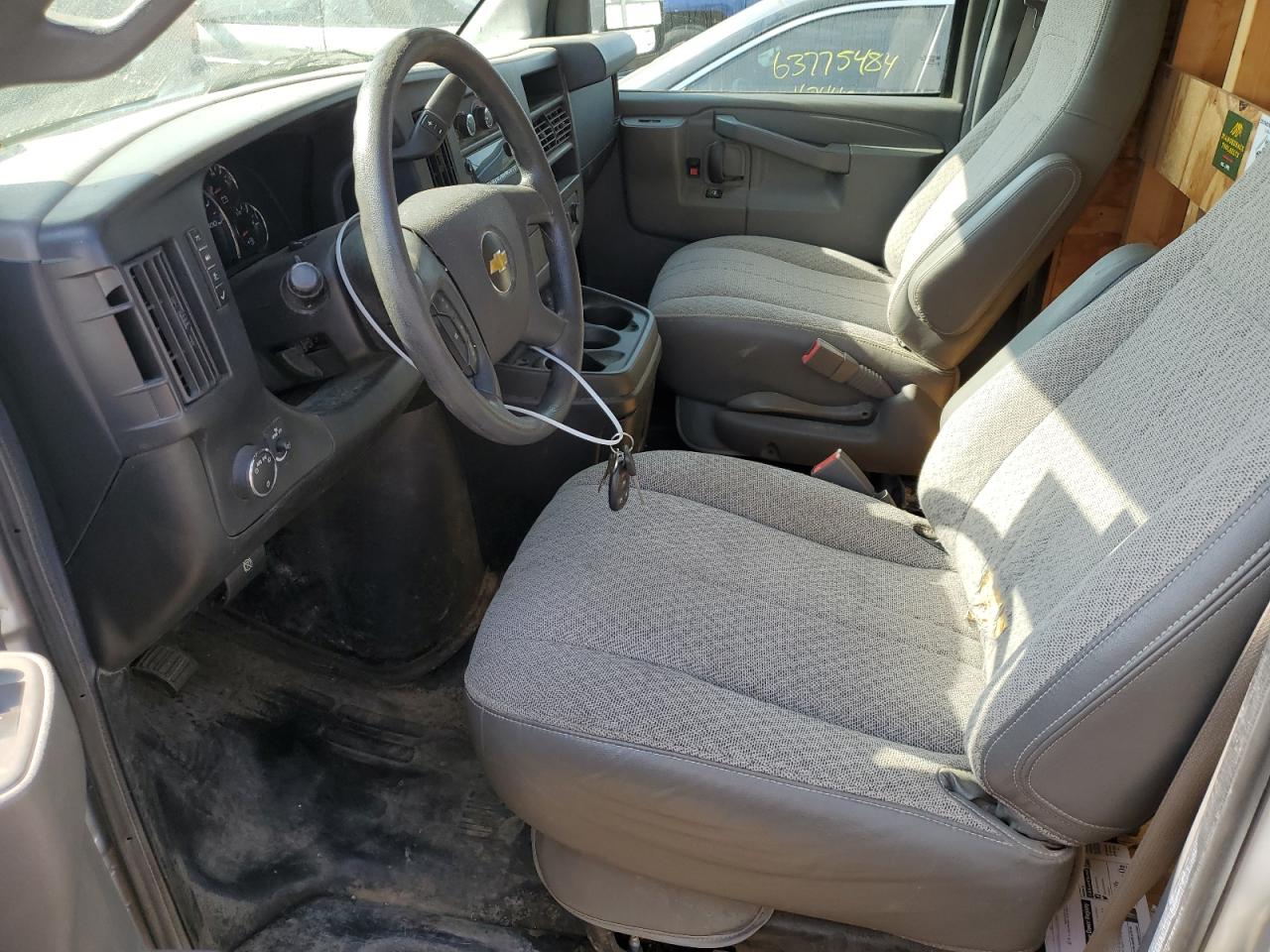 2017 Chevrolet Express G2500 VIN: 1GCWGBFF5H1156313 Lot: 63410724