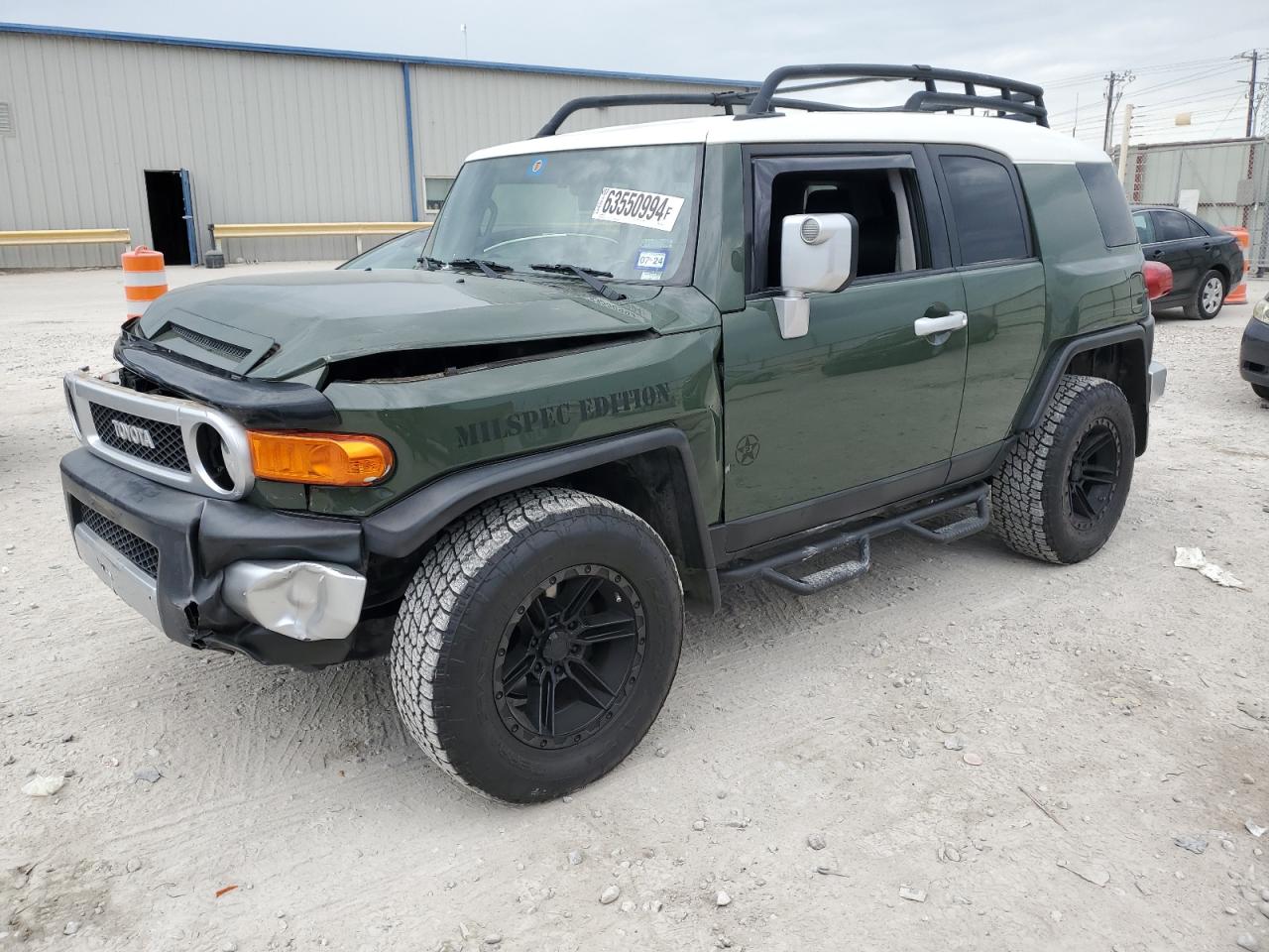2014 Toyota Fj Cruiser VIN: JTEBU4BF1EK182417 Lot: 63550994