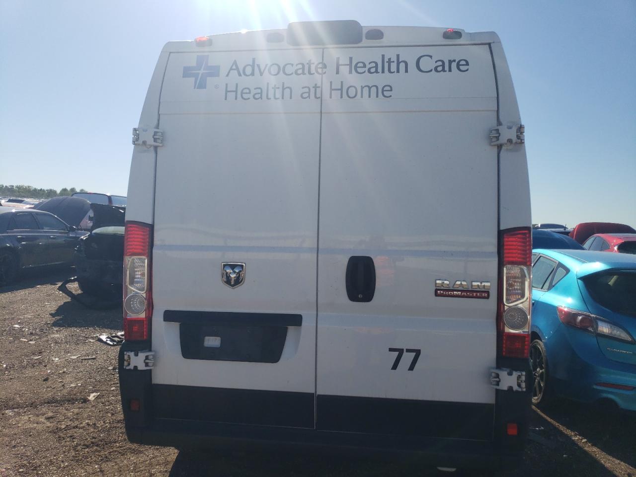 2019 Ram Promaster 2500 2500 High VIN: 3C6TRVDG7KE529325 Lot: 59788014