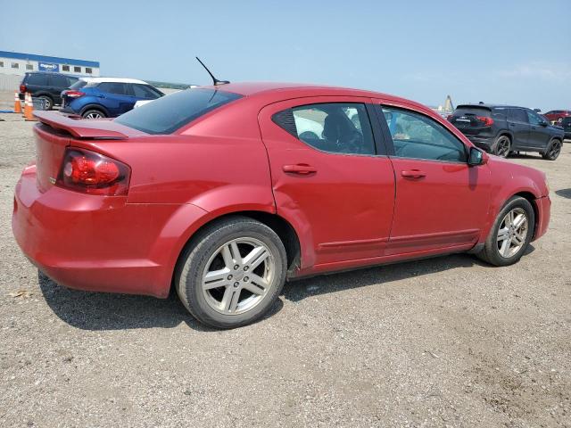 Седани DODGE AVENGER 2013 Червоний