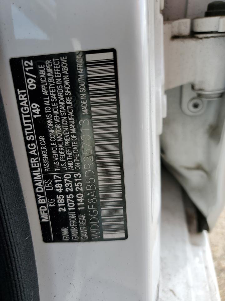 2013 Mercedes-Benz C 300 4Matic VIN: WDDGF8AB5DR257013 Lot: 63963144