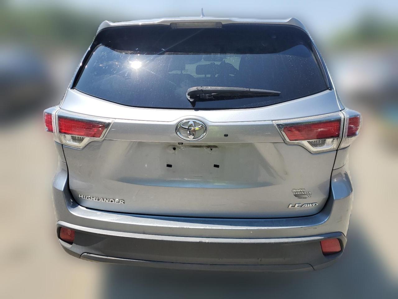 2014 Toyota Highlander Le VIN: 5TDBKRFH0ES063169 Lot: 61334464