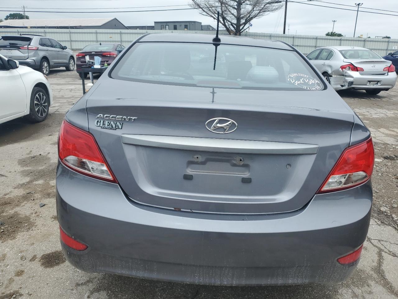 2015 Hyundai Accent Gls VIN: KMHCT4AE0FU932072 Lot: 65190814