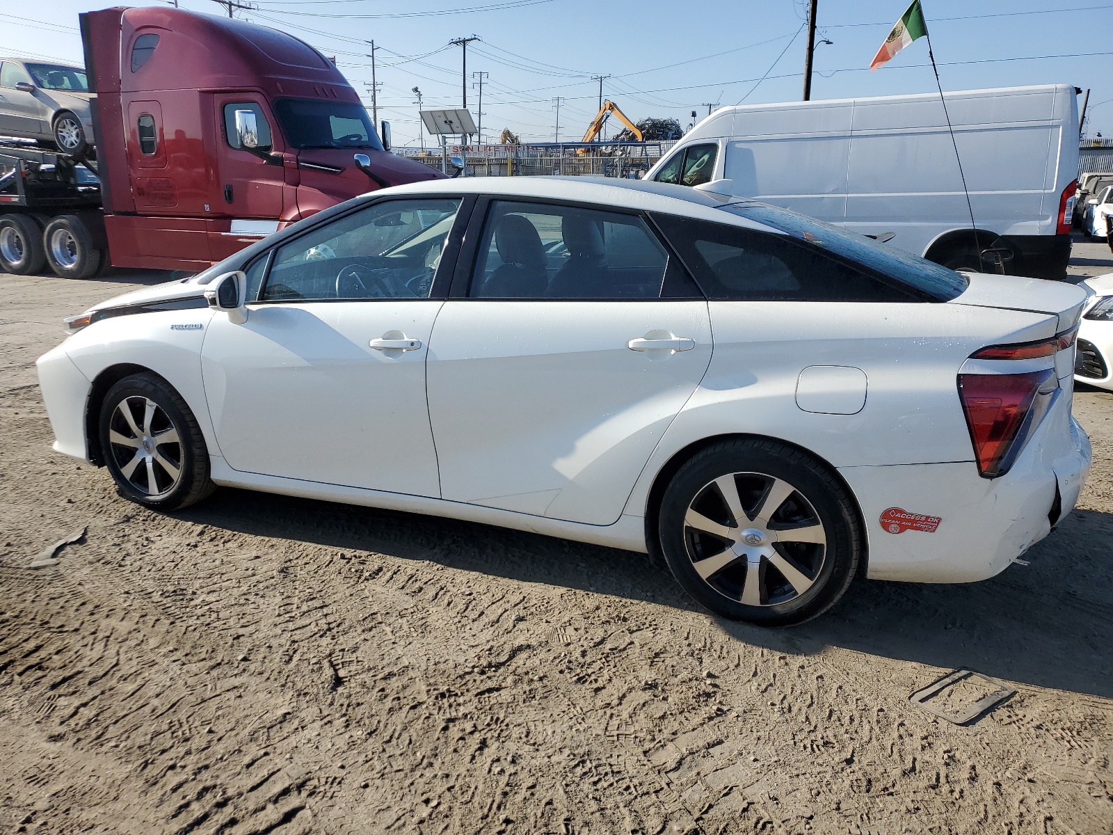 2017 Toyota Mirai vin: JTDBVRBD5HA002380