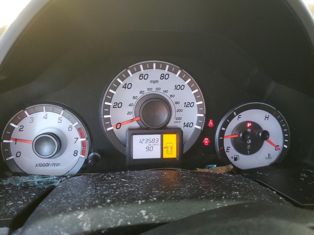 2013 Honda Pilot Lx VIN: 5FNYF3H20DB037324 Lot: 62841504