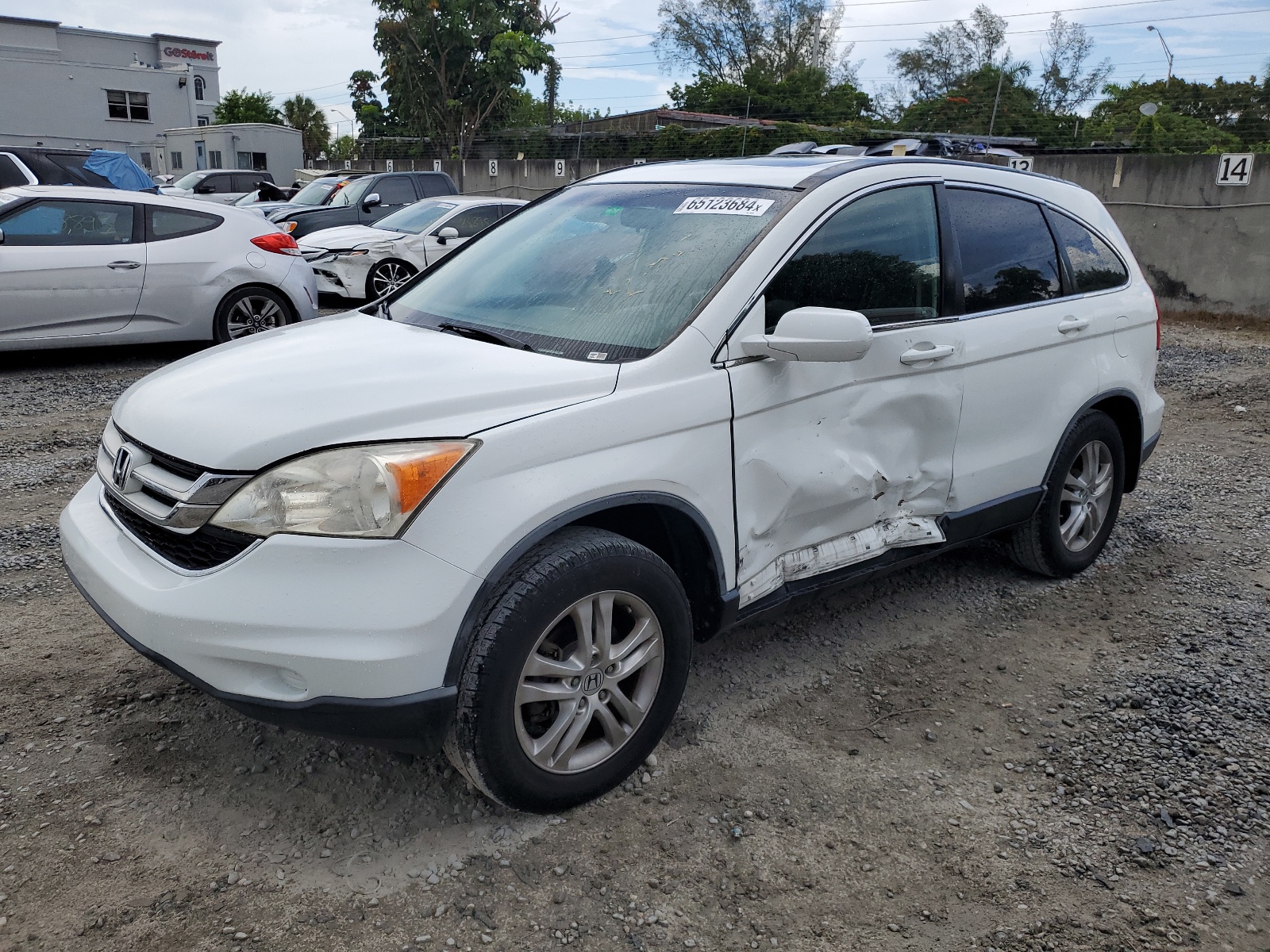 JHLRE3H70AC006265 2010 Honda Cr-V Exl