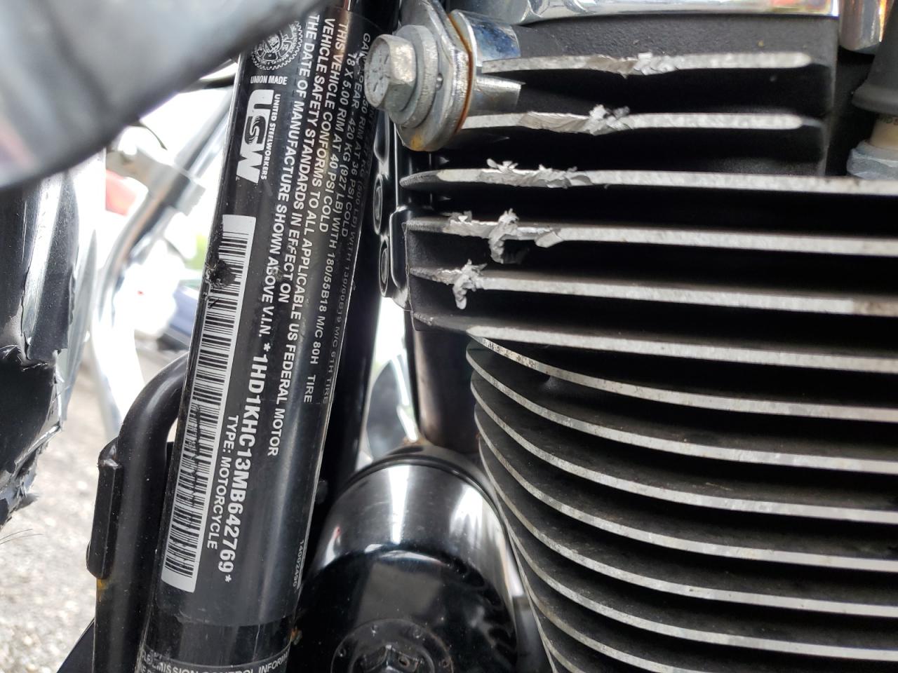 2021 Harley-Davidson Fltrx VIN: 1HD1KHC13MB642769 Lot: 71794094