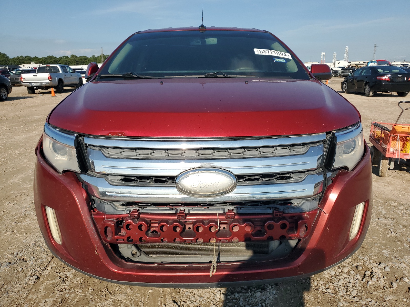 2014 Ford Edge Limited vin: 2FMDK3KC6EBA51167