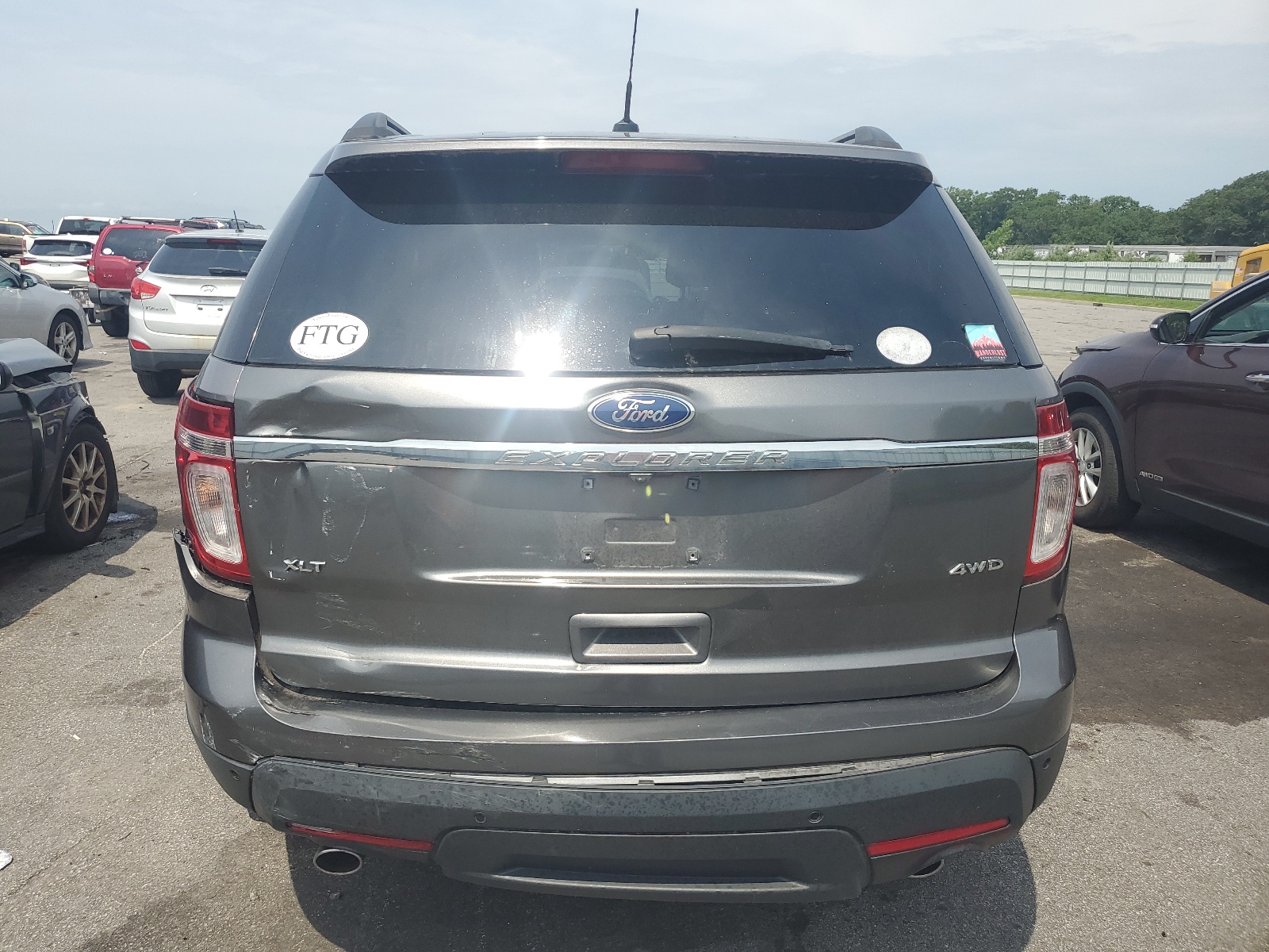 1FM5K8D88EGA00448 2014 Ford Explorer Xlt