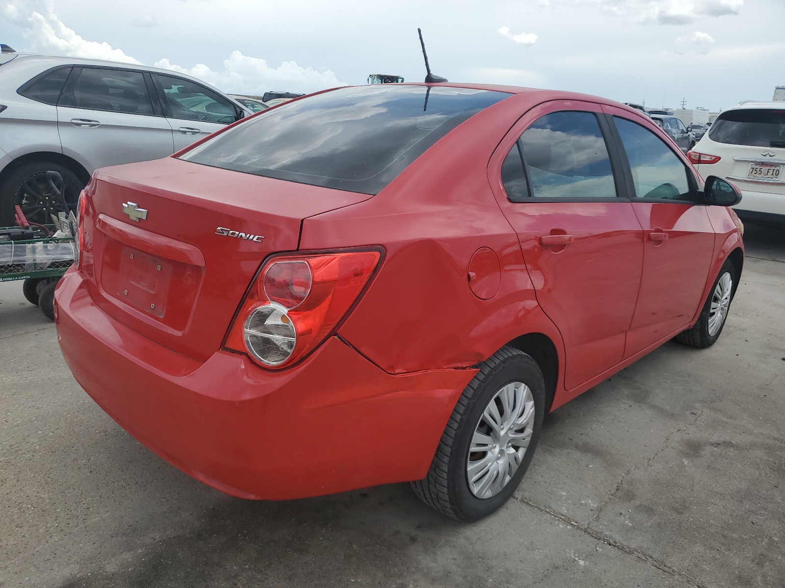 2013 Chevrolet Sonic Ls vin: 1G1JA5SH0D4193825